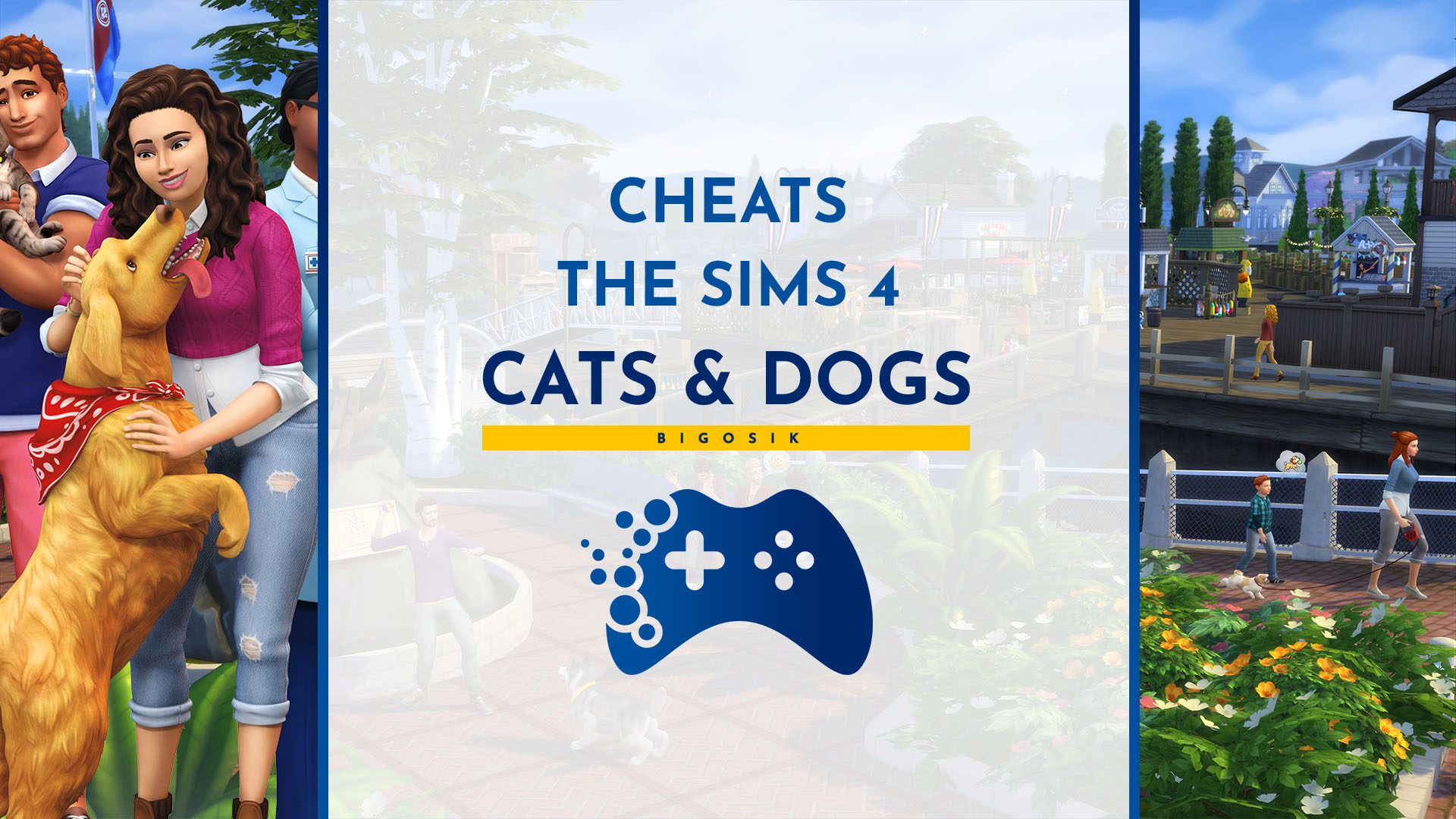 The Sims 4 Cats & Dogs Cheats Portal for players RitzyRanger
