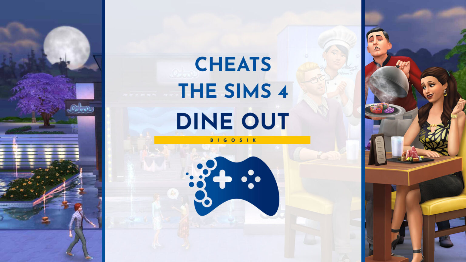 The Sims 4 Dine Out Cheats (Perk Point) Portal for players RitzyRanger