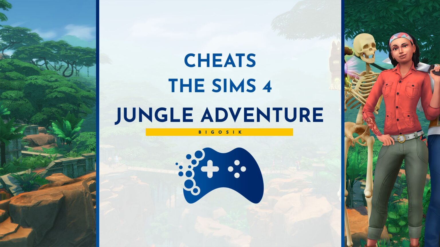 The Sims 4 Jungle Adventure Cheats (Skill and traits) Portal for