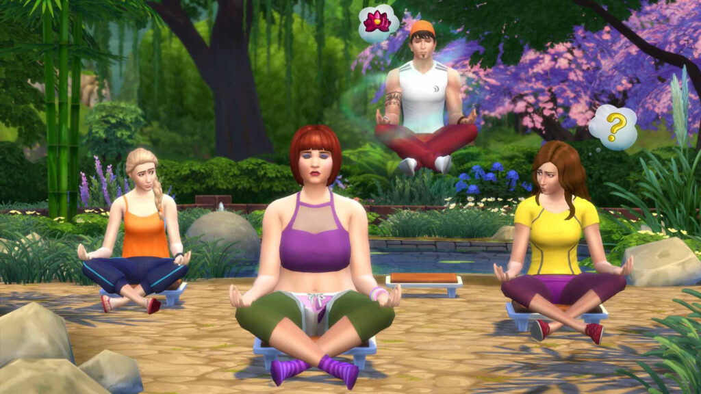 the sims 4 spa day max wellness skill cheat